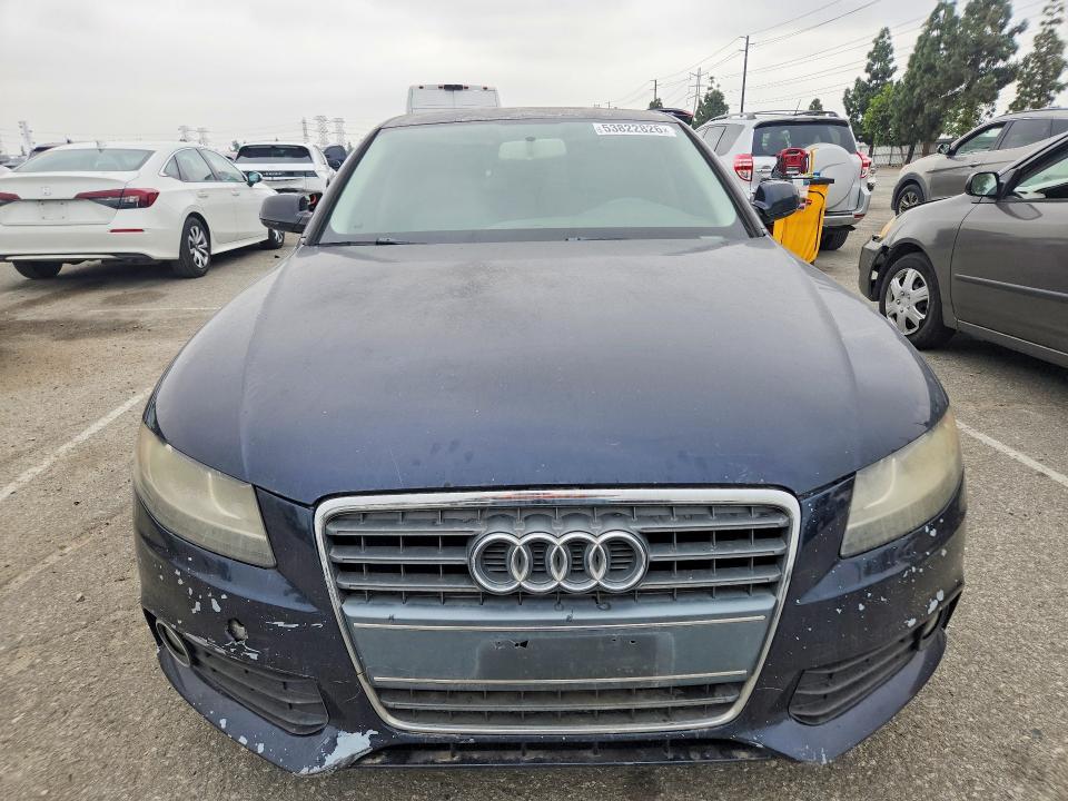 2011 Audi A4 VIN WAUAFAFL1BN028113 COPART salvage auction — NORMAL WEAR, Ca - Dis/Dlr/Exp Only Clean Title, sold $425 on 2026-07-02 (photo 5)