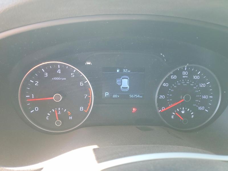 2022 Kia Sportage VIN KNDP6CAC9N7997165 COPART salvage auction — FRONT END, Az - Cert Of Title - Salvage, sold $5,400 on 2026-07-16 (photo 9)