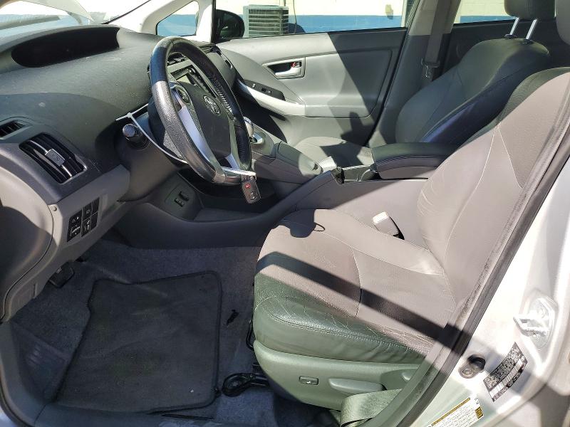 2011 Toyota Prius VIN JTDKN3DU1B5320796 COPART salvage auction — FRONT END, Ut - Salvage Certificate, sold $2,150 on 2026-08-03 (photo 7)