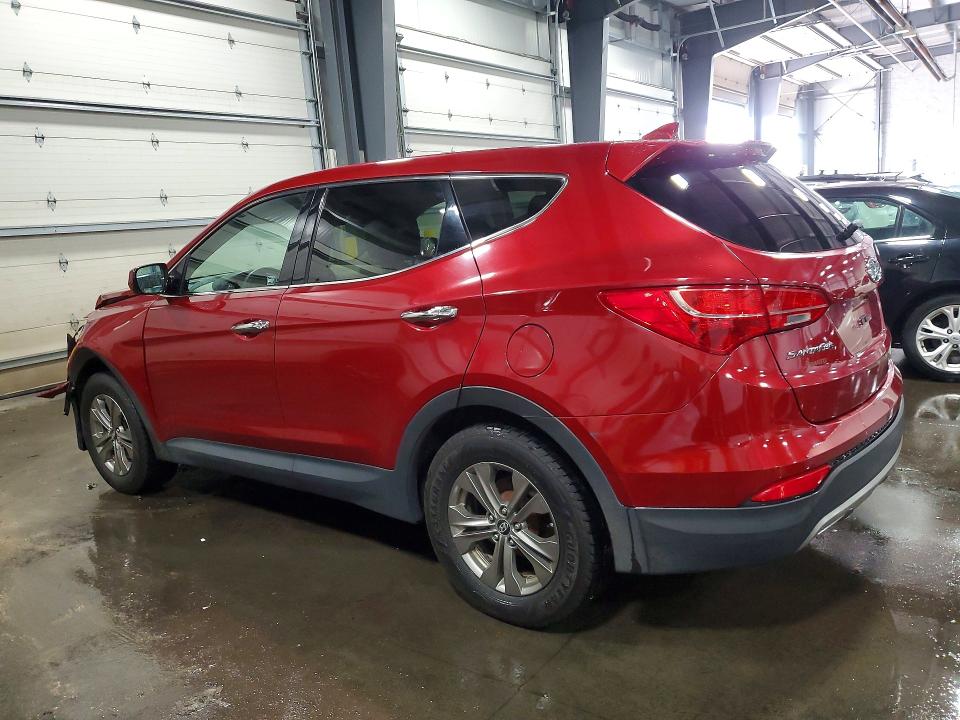 2014 Hyundai Santa fe VIN 5XYZTDLB5EG163960 COPART salvage auction — FRONT END, Mn - Cert Of Title-Prior Salvage, sold $1,450 on 2026-07-07 (photo 2)