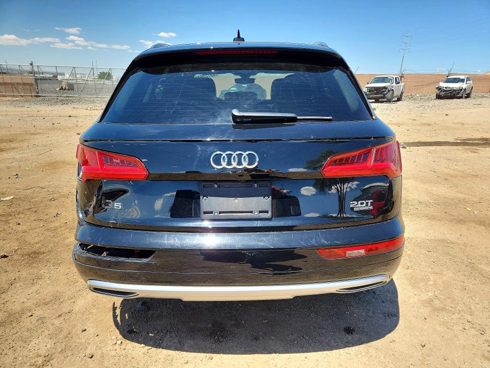 2018 Audi VIN WA1ANAFY2J2134484 COPART salvage auction — REAR END, NM - CERT OF TITLE-SALVAGE, sold $200 on 2026-07-27 (photo 6)