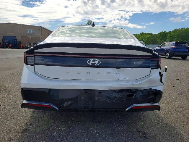 2025 Hyundai Sonata VIN KMHL64JA8SA447808 COPART salvage auction — REAR END, FL - CERTIFICATE OF DESTRUCTION, sold $8,300 on 2026-07-13 (photo 6)