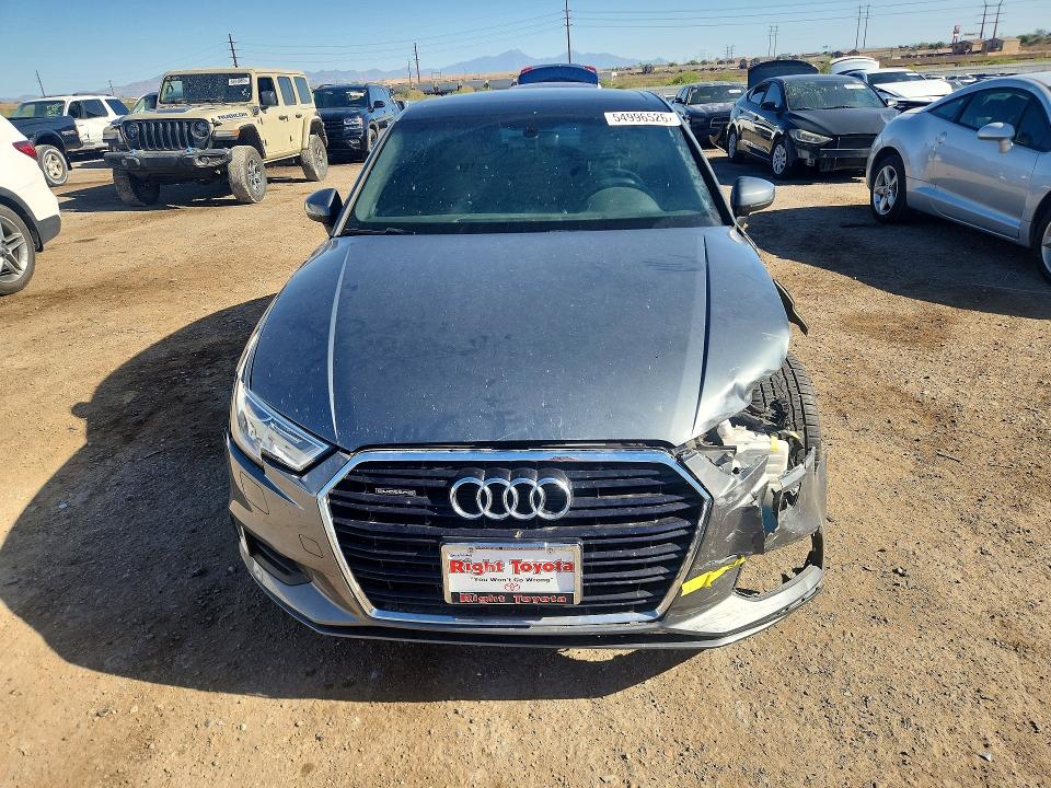 2018 Audi A3 VIN WAUB8GFF4J1012103 COPART salvage auction — FRONT END, ID - SALVAGE CERTIFICATE OF TITLE, sold $3,100 on 2026-07-24 (photo 5)