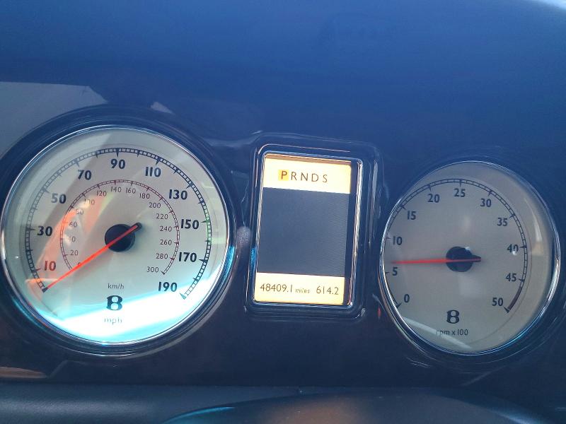 2007 Bentley Arnage VIN SCBLC47J97CX12299 COPART salvage auction — FRONT END, NV - SALVAGE TITLE, sold $10,100 on 2026-09-10 (photo 9)
