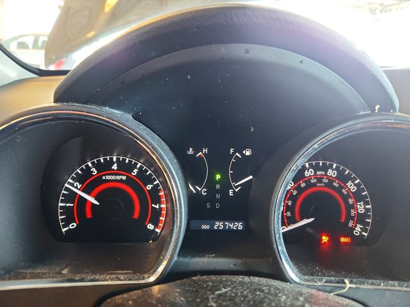 2009 Toyota Highlander VIN JTEDS42A192089017 COPART salvage auction — FRONT END, CA - SALVAGE CERTIFICATE, sold $2,150 on 2026-07-30 (photo 9)