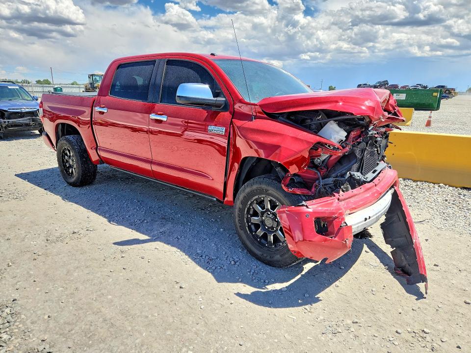 2017 Toyota VIN 5TFAW5F14HX656656 COPART salvage auction — FRONT END, Co - Public - Salvage Title, sold $7,500 on 2026-07-16 (photo 4)