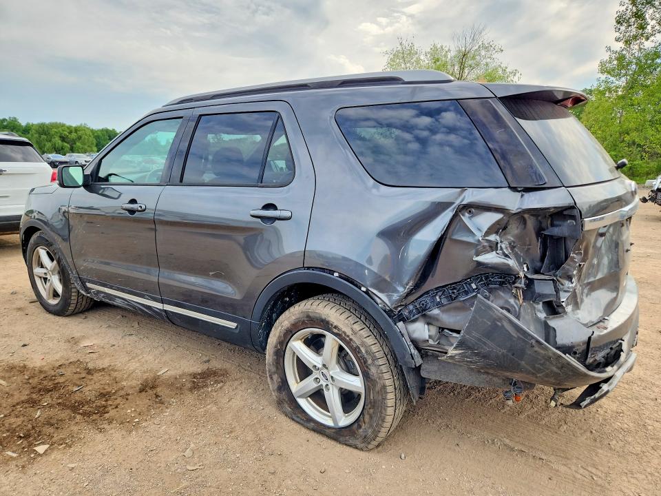 2017 Ford Explorer VIN 1FM5K8D89HGD84308 COPART salvage auction — REAR END, Oh - Cert Of Title-Salvage, sold $1,600 on 2026-07-02 (photo 2)