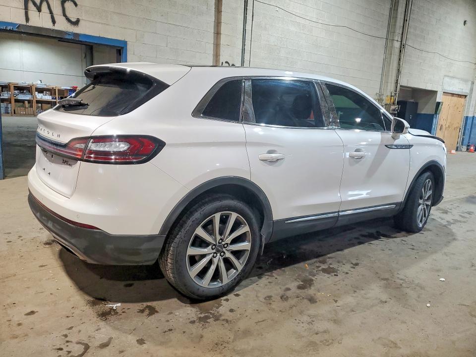 2019 Lincoln Nautilus VIN 2LMPJ8K94KBL47127 COPART salvage auction — SIDE, Mi - Certificate Of Title, sold $3,800 on 2026-07-21 (photo 3)