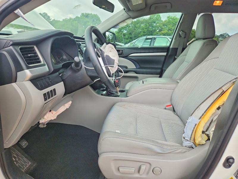 2015 Toyota VIN 5TDZKRFH2FS103381 COPART salvage auction — FRONT END, NC - SALVAGE CERTIFICATE OF TITLE, sold $7,100 on 2026-07-20 (photo 7)