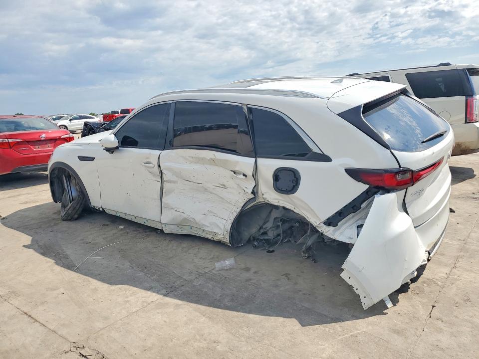 2024 Mazda Cx-90 VIN JM3KKDHD5R1131442 COPART salvage auction — SIDE, TX - SALVAGE VEHICLE TITLE, sold $6,600 on 2026-07-30 (photo 2)