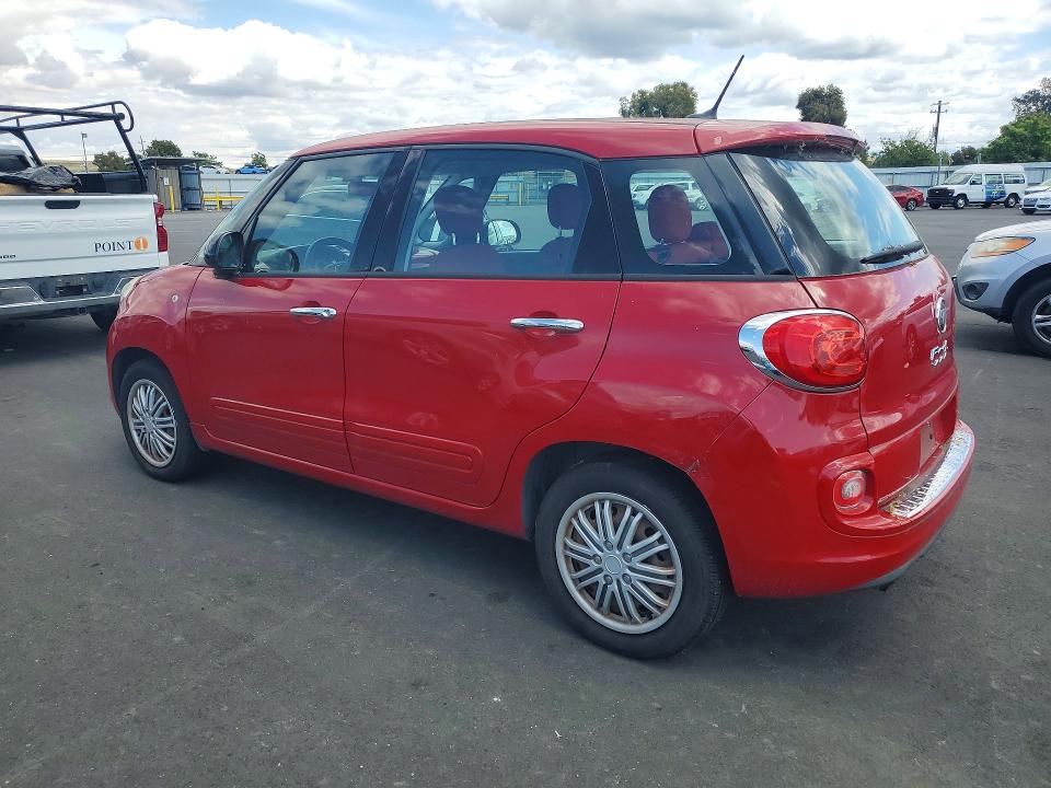 2016 Fiat 500 VIN ZFBCFAAH4GZ038300 COPART salvage auction — MECHANICAL, Ca - Dis/Dlr/Exp App For Dup Clean, sold $525 on 2026-07-08 (photo 2)