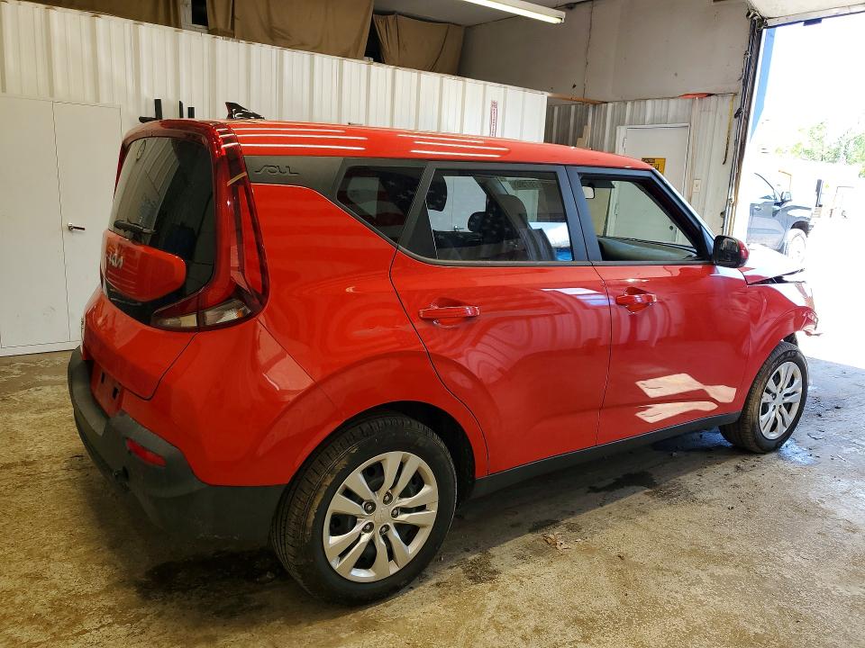 2022 Kia Soul VIN KNDJ23AU1N7152238 COPART salvage auction — FRONT END, Me - Cert Of Title-Salvage Collisio, sold $2,500 on 2026-07-09 (photo 3)