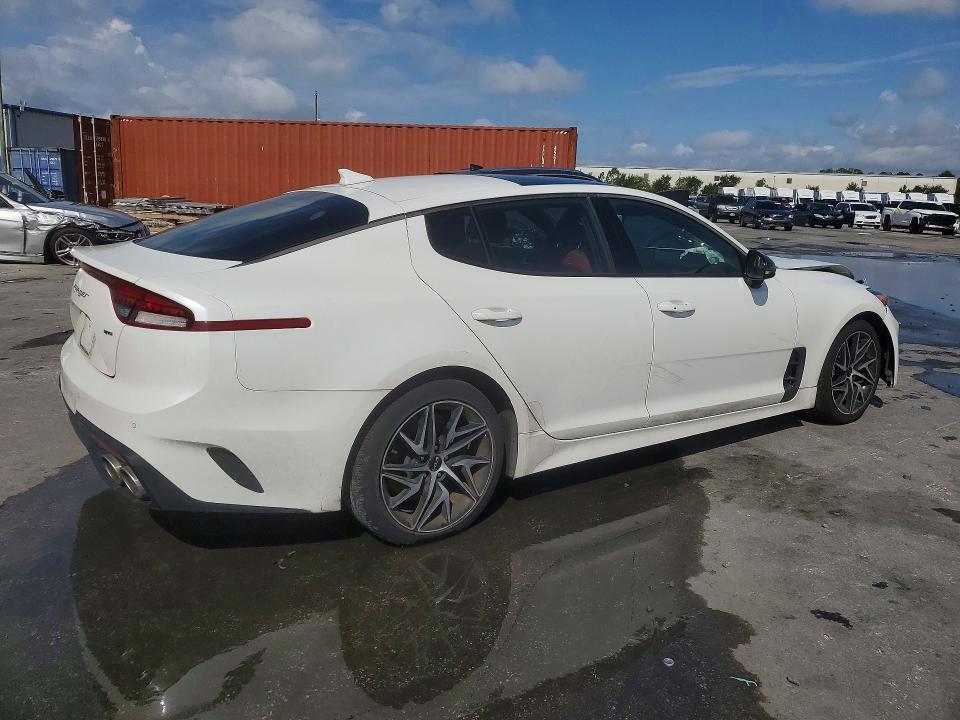 2023 Kia VIN KNAE35LD8P6132680 COPART salvage auction — FRONT END, Fl - Certificate Of Destruction, sold $4,350 on 2026-07-04 (photo 3)