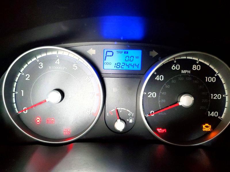 2010 Hyundai Accent VIN KMHCN4AC0AU468508 COPART salvage auction — MECHANICAL, Oh - Certificate Of Title, sold $275 on 2026-07-27 (photo 9)