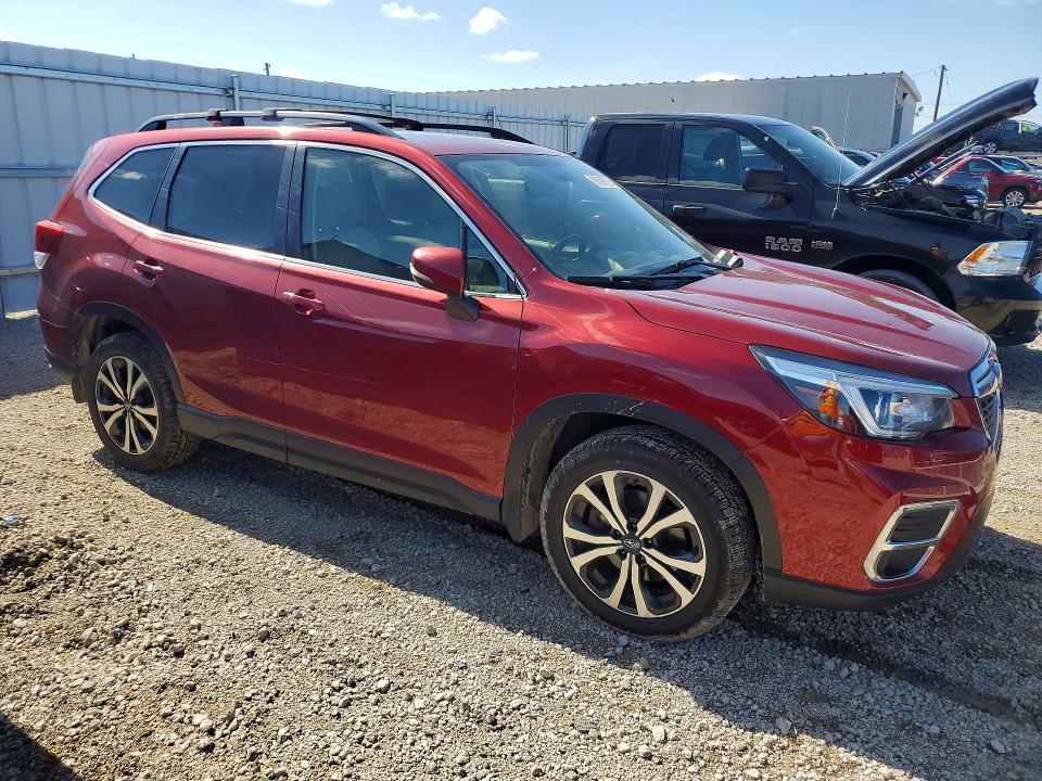 2020 Subaru Forester VIN JF2SKAUC1LH465651 COPART salvage auction — HAIL, Ia - Cert Of Title-Salvage Title, sold $7,500 on 2026-07-08 (photo 4)