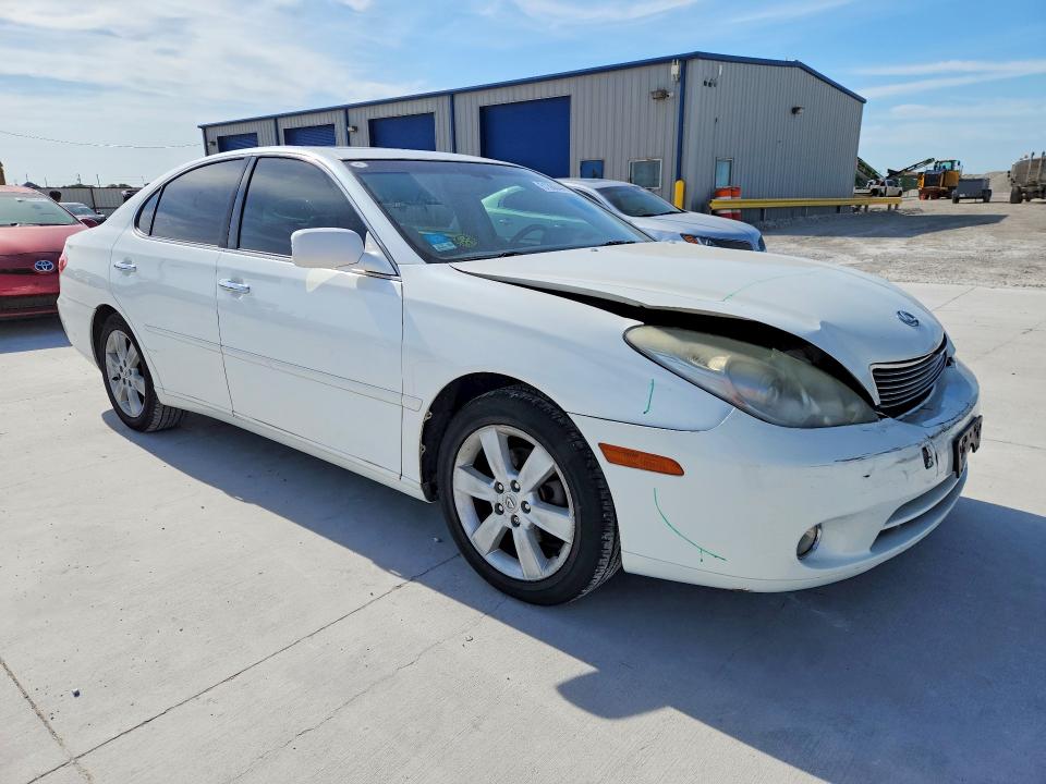 2005 Lexus ES VIN JTHBA30G555120681 COPART salvage auction — FRONT END, TX - SALVAGE VEHICLE TITLE, sold $175 on 2026-07-24 (photo 4)