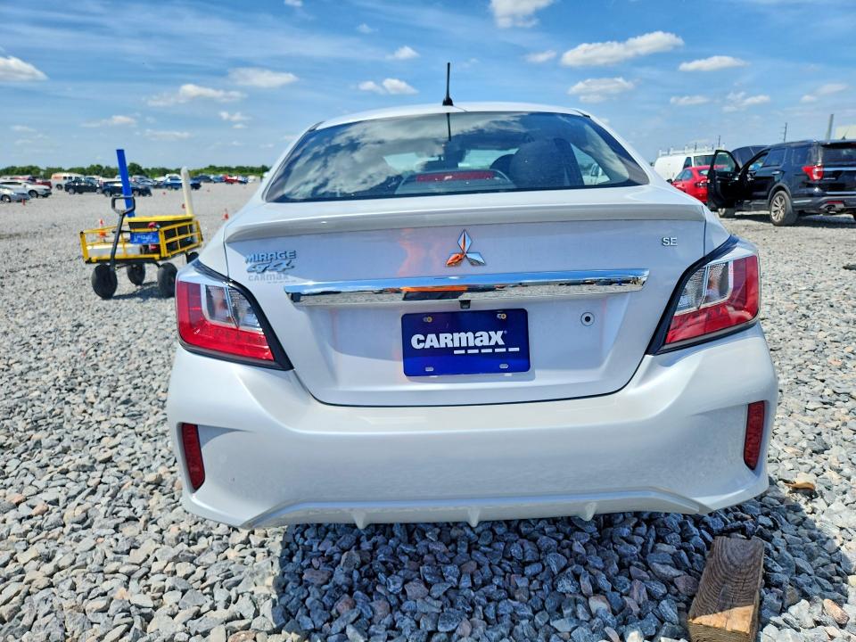 2023 Mitsubishi Mirage VIN ML32FVFJ8PHF06360 COPART salvage auction — FRONT END, Fl - Certificate Of Destruction, sold $2,350 on 2026-07-17 (photo 6)