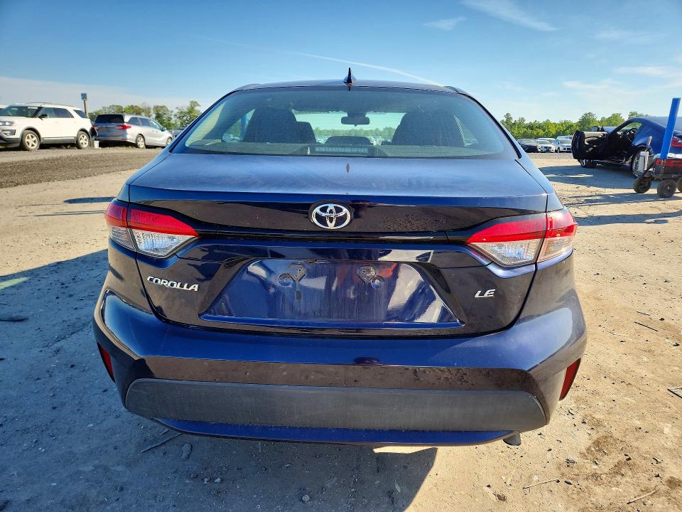 2020 Toyota Corolla VIN 5YFEPRAE9LP045819 COPART salvage auction — FRONT END, VA - CERT OF TITLE - SALVAGE, sold $5,400 on 2026-07-15 (photo 6)