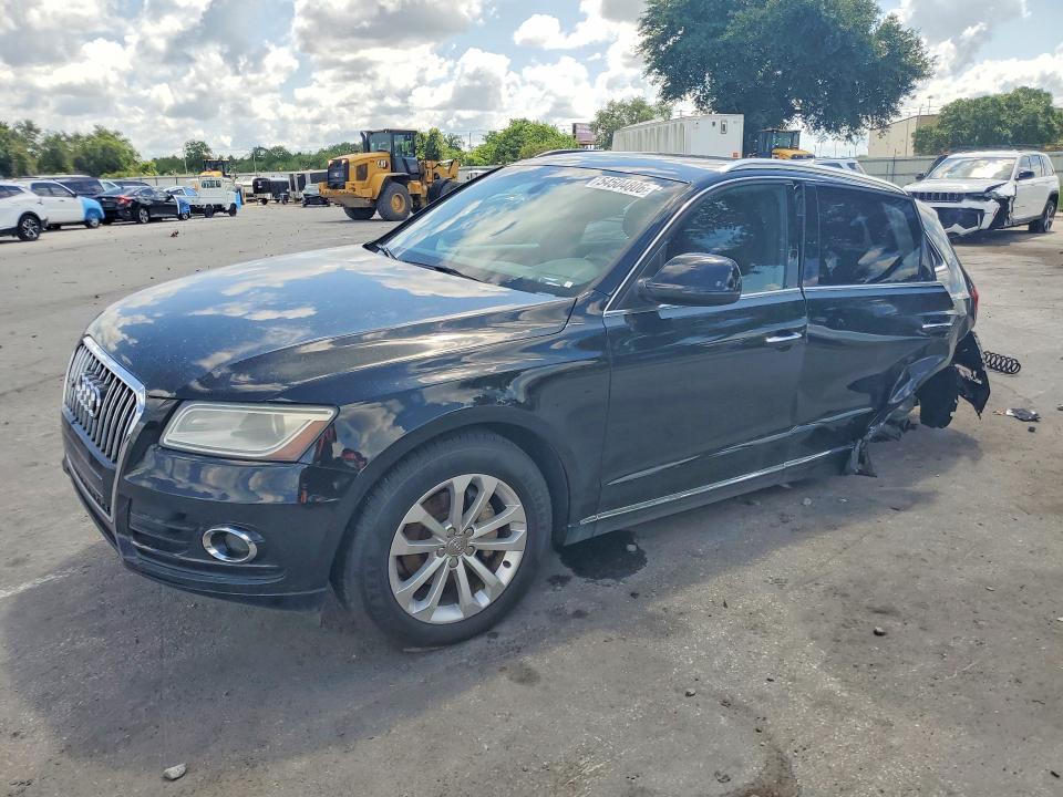 2015 Audi Q5 VIN WA1CFAFP4FA015300 COPART salvage auction — REAR END, Fl - Cert Of Title Slvg Rebuildable, sold $800 on 2026-07-28 (photo 1)