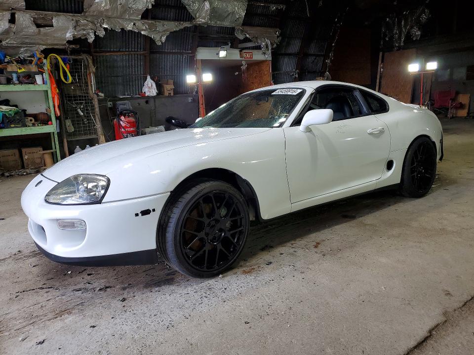 1998 Toyota Supra VIN JT2DE82A8W1001626 COPART salvage auction — REAR END, Fl - Cert Of Title Slvg Rebuildable (P), sold $38,750 on 2026-07-27 (photo 1)