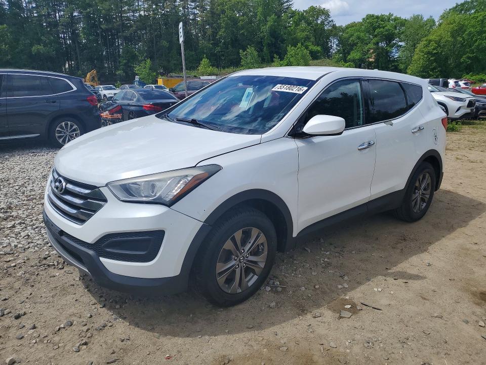 2014 Hyundai Santa fe VIN 5XYZTDLBXEG190376 COPART salvage auction — MINOR DENT/SCRATCHES, Nh - Certificate Of Title, sold $2,250 on 2026-07-15 (photo 1)