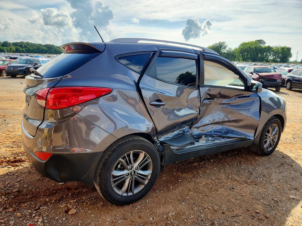 2015 Hyundai Tucson VIN KM8JU3AG7FU988378 COPART salvage auction — SIDE, Al - Cert Of Title-Salvage Title, sold $1,400 on 2026-07-22 (photo 3)