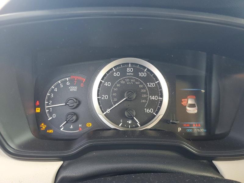 2020 Toyota Corolla VIN JTDEPRAE5LJ056188 COPART salvage auction — SIDE, Fl - Cert Of Title Slvg Rebuildable, sold $3,150 on 2026-07-09 (photo 9)