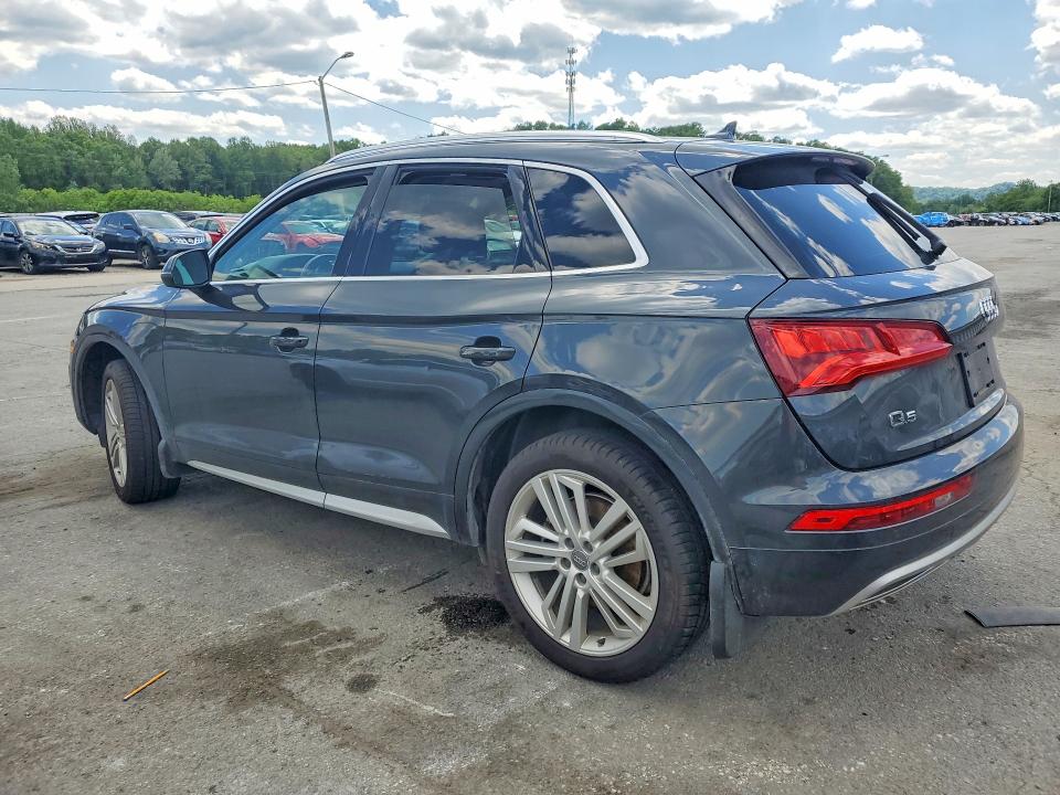 2018 Audi Q5 VIN WA1CNAFY7J2205123 COPART salvage auction — WATER/FLOOD, Id - Salvage Certificate Of Title, sold $9,000 on 2026-07-09 (photo 2)