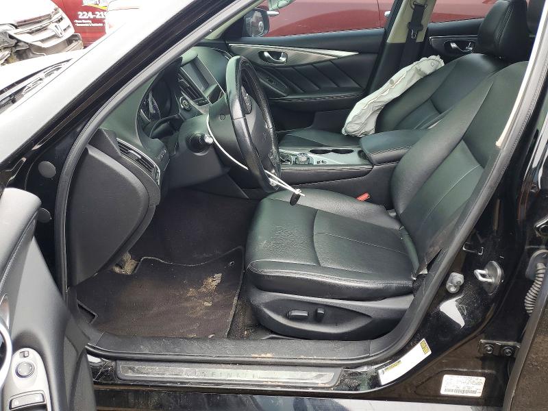 2016 Infiniti VIN JN1CV7AR6GM251776 COPART salvage auction — REAR END, Il - Salvage Certificate, sold $1,200 on 2026-07-21 (photo 7)