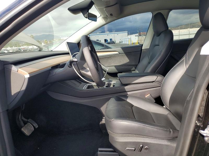 2023 Tesla Model y VIN 7SAYGDEE6PA208714 COPART salvage auction — REAR END, Ca - Salvage Certificate, sold $11,700 on 2026-07-20 (photo 7)
