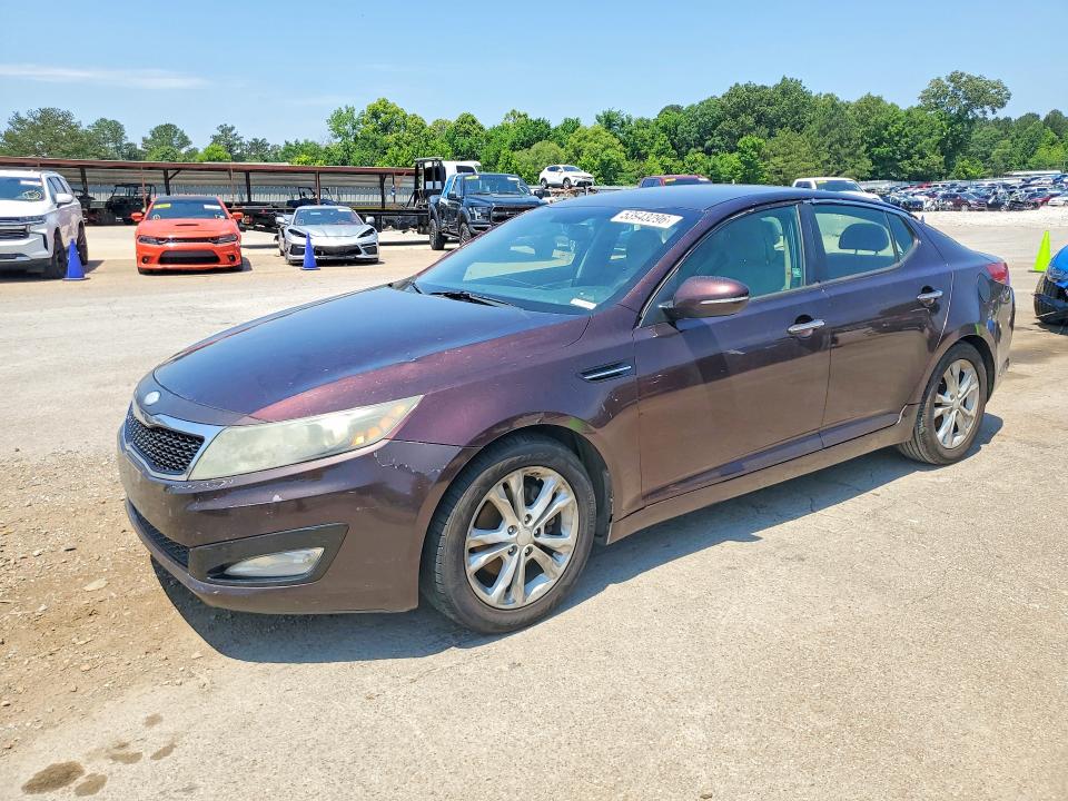 2013 Kia Optima VIN 5XXGM4A78DG213255 COPART salvage auction — ROOF, Ms - Dealer Only Clean Title, sold $300 on 2026-07-31 (photo 1)