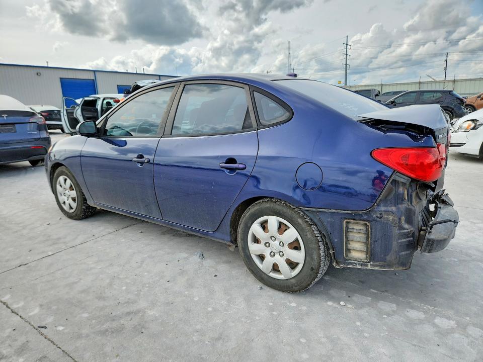 2009 Hyundai Elantra VIN KMHDU46D69U619114 COPART salvage auction — REAR END, Tx - Salvage Vehicle Title, sold $800 on 2026-07-10 (photo 2)