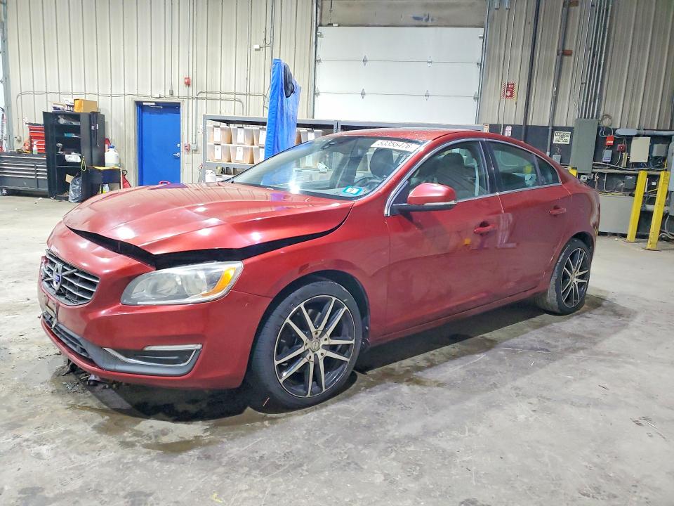 2014 Volvo S60 VIN YV1612FH8E2278277 COPART salvage auction — FRONT END, Nh - Cert Of Title-Salvage, sold $600 on 2026-07-07 (photo 1)