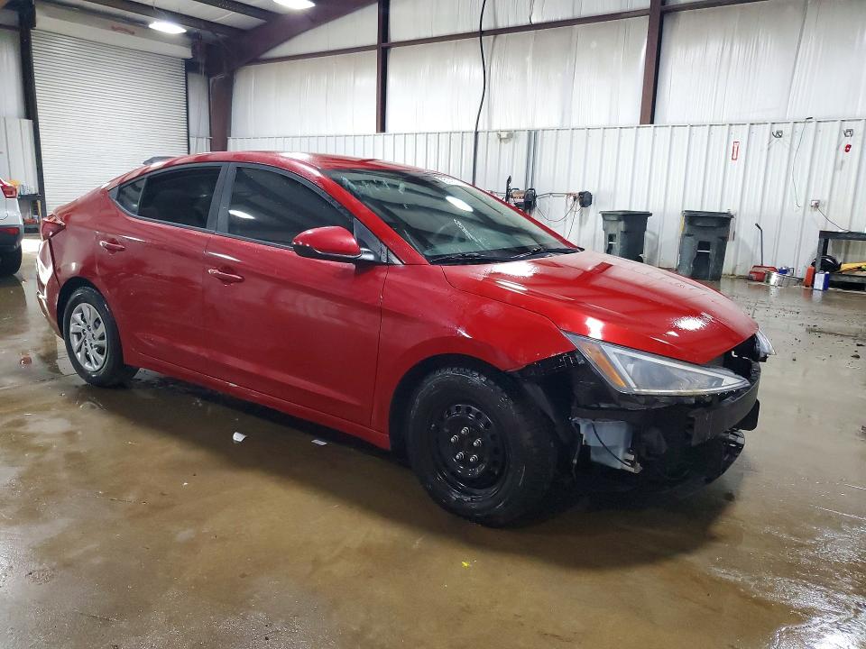 2019 Hyundai Elantra VIN KMHD74LF3KU791247 COPART salvage auction — VANDALISM, Pa - Cert Of Salvage-Theft, sold $2,300 on 2026-07-15 (photo 4)