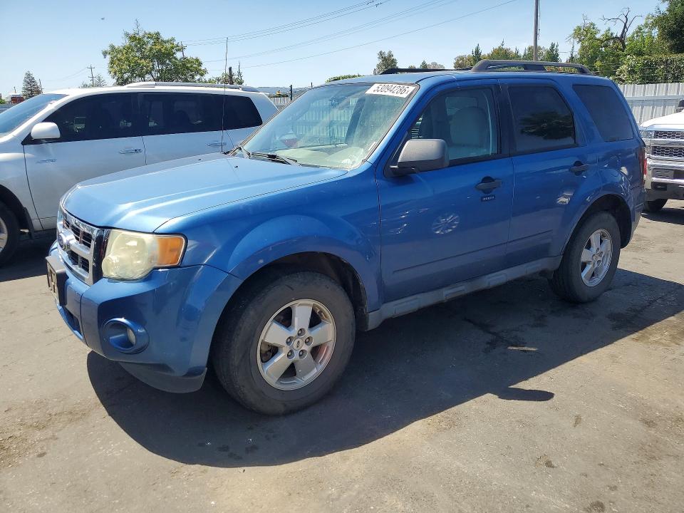 2010 Ford Escape VIN 1FMCU0D71AKC14828 COPART salvage auction — REAR END, CA - SALVAGE CERTIFICATE, sold $575 on 2026-07-09 (photo 1)