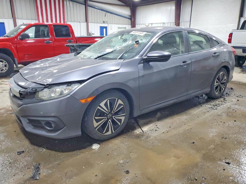 2018 Honda Civic VIN JHMFC1F39JX012812 COPART salvage auction — FRONT END, PA - CERT OF SALV-R=RECONSTRUCTED, sold $725 on 2026-07-22 (photo 1)