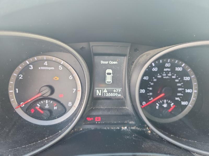 2016 Hyundai Santa fe VIN 5XYZUDLB7GG343263 COPART salvage auction — MECHANICAL, Nh - Certificate Of Title, sold $3,150 on 2026-07-15 (photo 9)