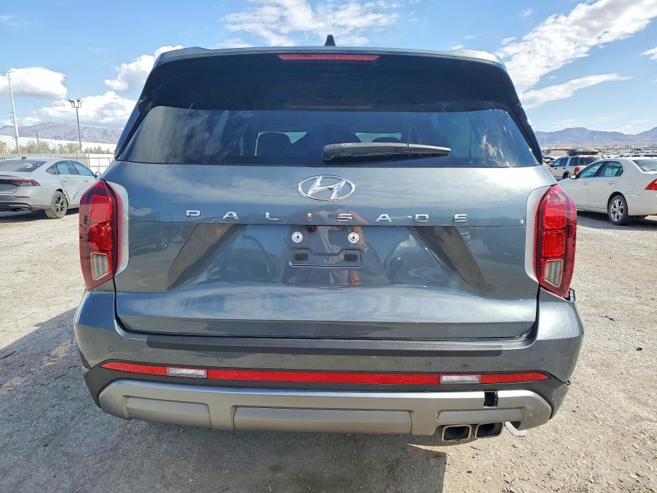 2024 Hyundai Palisade VIN KM8R24GE8RU753156 COPART salvage auction — SIDE, Nv - Salvage Title, sold $9,200 on 2026-07-30 (photo 6)