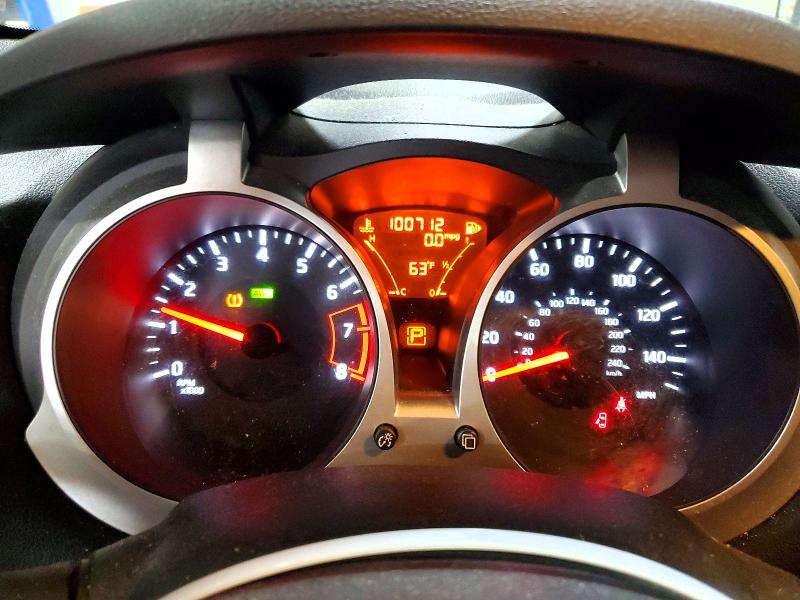 2015 Nissan Juke VIN JN8AF5MV7FT556856 COPART salvage auction — REAR END, Tx - Salvage Vehicle Title, sold $1,650 on 2026-07-08 (photo 9)
