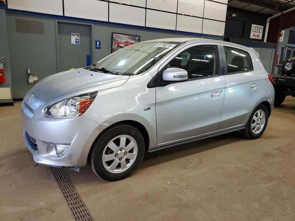 2015 Mitsubishi Mirage VIN ML32A4HJ7FH011388 COPART salvage auction — MINOR DENT/SCRATCHES, Ny - Certificate Of Title, sold $1,900 on 2026-07-09 (photo 1)