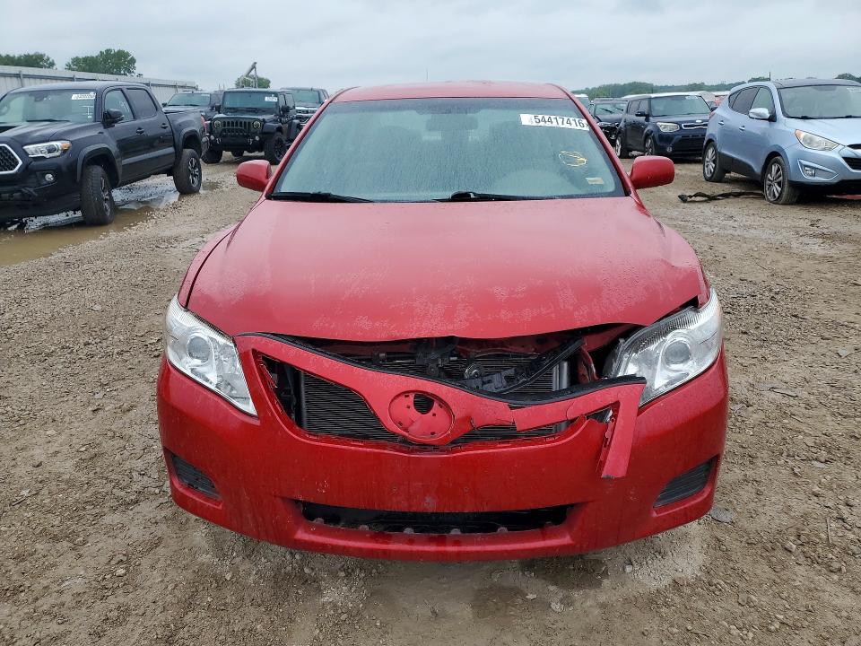 2010 Toyota Camry VIN 4T4BF3EK9AR036722 COPART salvage auction — FRONT END, Mo - Salvage Certificate Of Title, sold $1,650 on 2026-07-09 (photo 5)