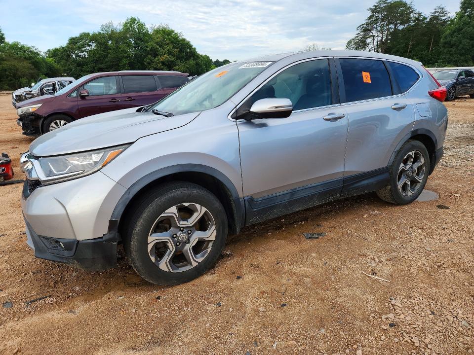 2019 Honda Cr-v VIN JHLRW2H86KX019757 COPART salvage auction — SIDE, Nc - Salvage Certificate Of Title, sold $4,900 on 2026-07-13 (photo 1)