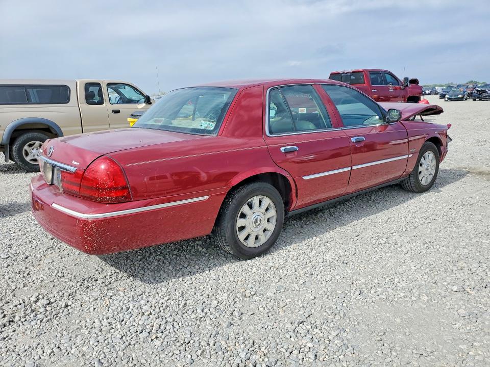 2003 Mercury Grand marquis VIN 2MEHM75W93X664072 COPART salvage auction — FRONT END, Co - Public - Salvage Title, sold $450 on 2026-07-09 (photo 3)