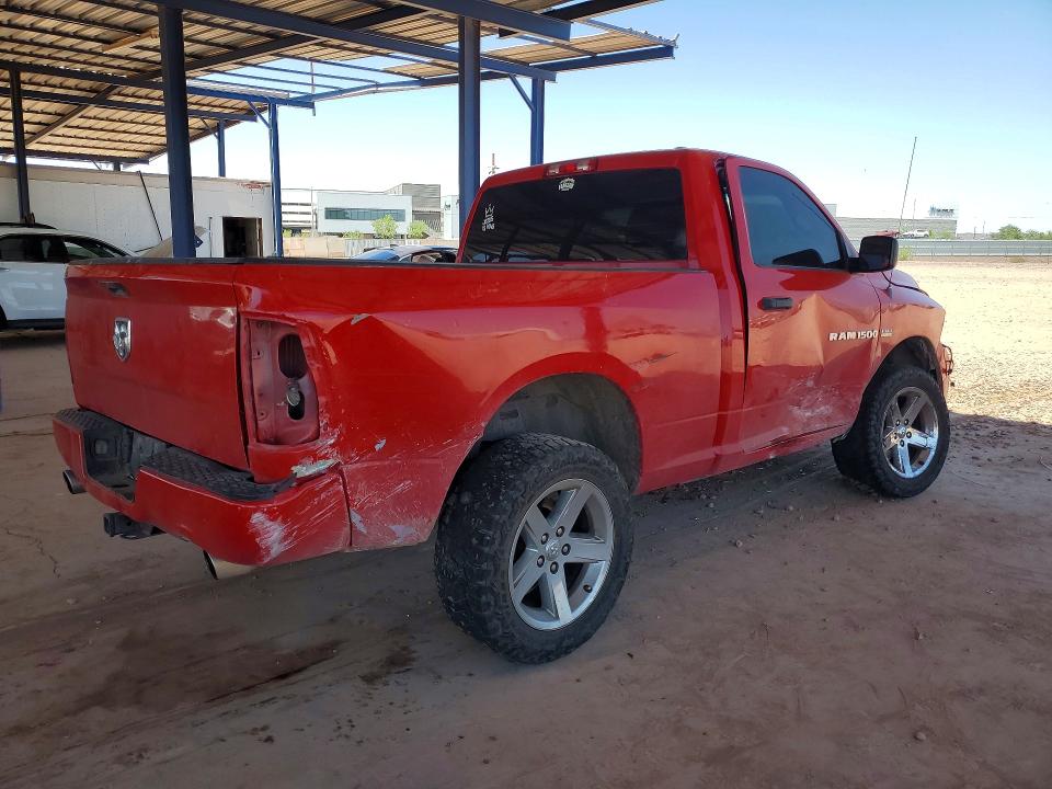 2012 Dodge Ram VIN 3C6JD6AT5CG276900 COPART salvage auction — REAR END, Az - Cert Of Title - Salvage, sold $2,350 on 2026-07-02 (photo 3)