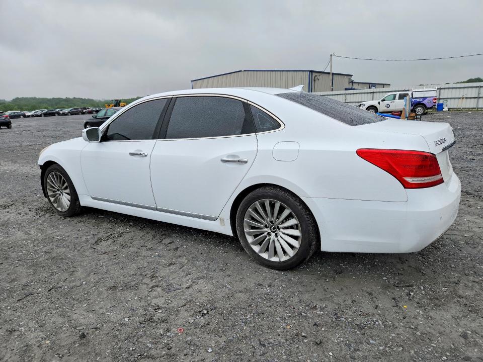 2015 Hyundai Equus VIN KMHGH4JH3FU092818 COPART salvage auction — FRONT END, NC - SALVAGE CERTIFICATE OF TITLE, sold $1,500 on 2026-07-29 (photo 2)