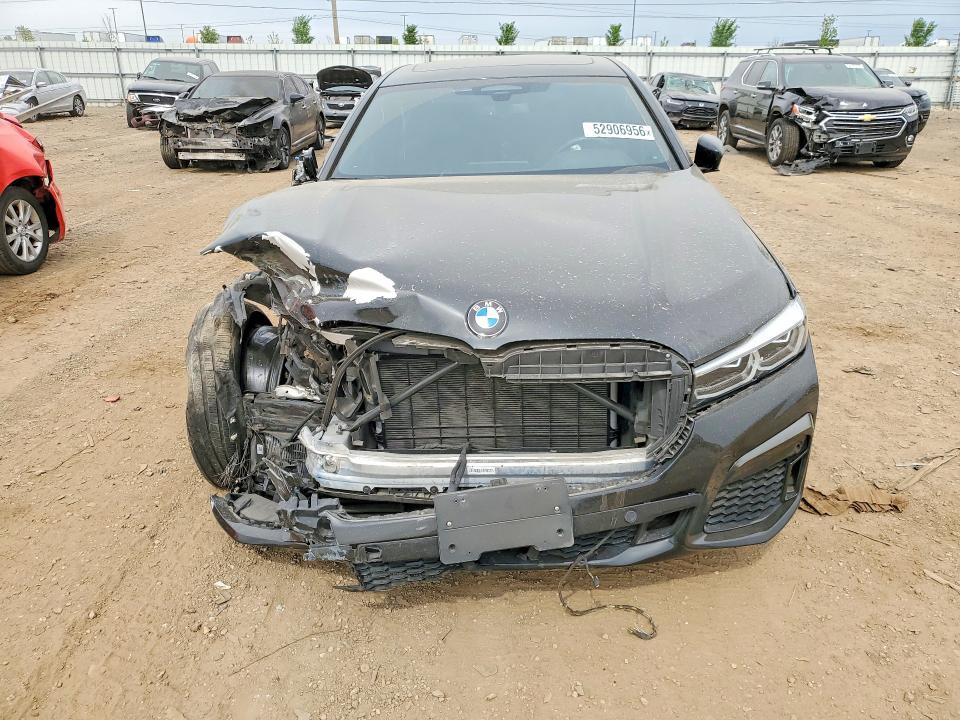 2022 BMW 7er VIN WBA7U2C03NCJ39116 COPART salvage auction — FRONT END, Il - Salvage Certificate, sold $11,300 on 2026-07-23 (photo 5)
