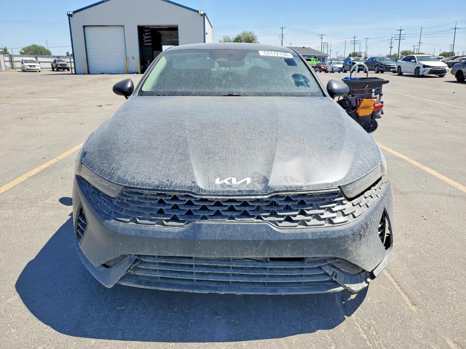 2022 Kia K5 VIN 5XXG14J25NG120322 COPART salvage auction — FRONT END, Id - Certificate Of Title, sold $3,000 on 2026-07-16 (photo 5)