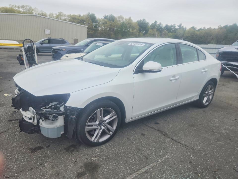 2015 Volvo S60 VIN YV1612TBXF1305132 COPART salvage auction — FRONT END, Id - Salvage Certificate Of Title, sold $1,200 on 2026-07-14 (photo 1)