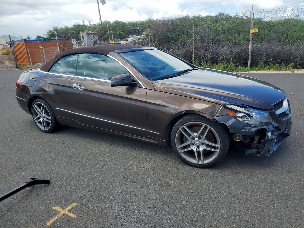 2014 Mercedes-Benz E-Class VIN WDDKK5KF0EF262483 COPART salvage auction — Front End, TX - SALVAGE VEHICLE TITLE, sold $700 on 2026-06-29 (photo 4)