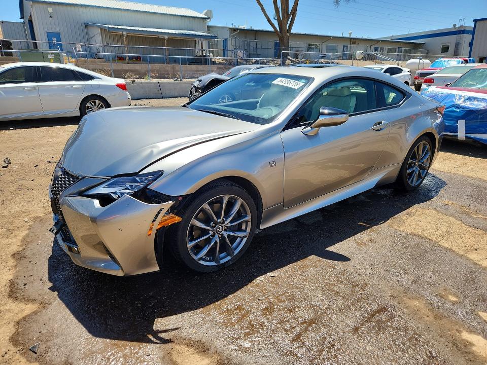 2022 Lexus Rc VIN JTHGZ5DC7N5011916 — COPART salvage auction photo